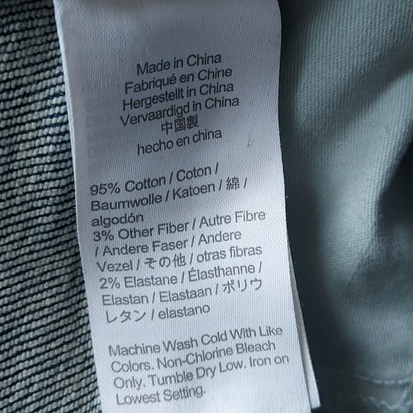 Madewell The Perfect Vintage Denim Jean Size 25 #MB687 High Rise Mom - Picture 9 of 13